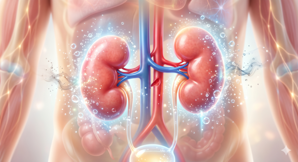 ボディトリートメントで腎臓を元気に